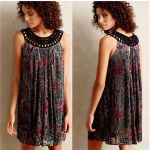 MOULINETTE SOEURS Linnea Burnout Swing Dress